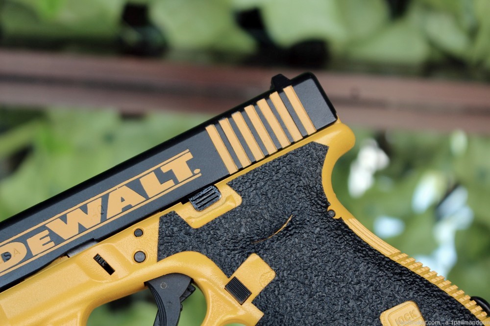 Glock 23 Gen 3   DEWALT Tools Tribute Duracoat Custom w/ bag-img-3
