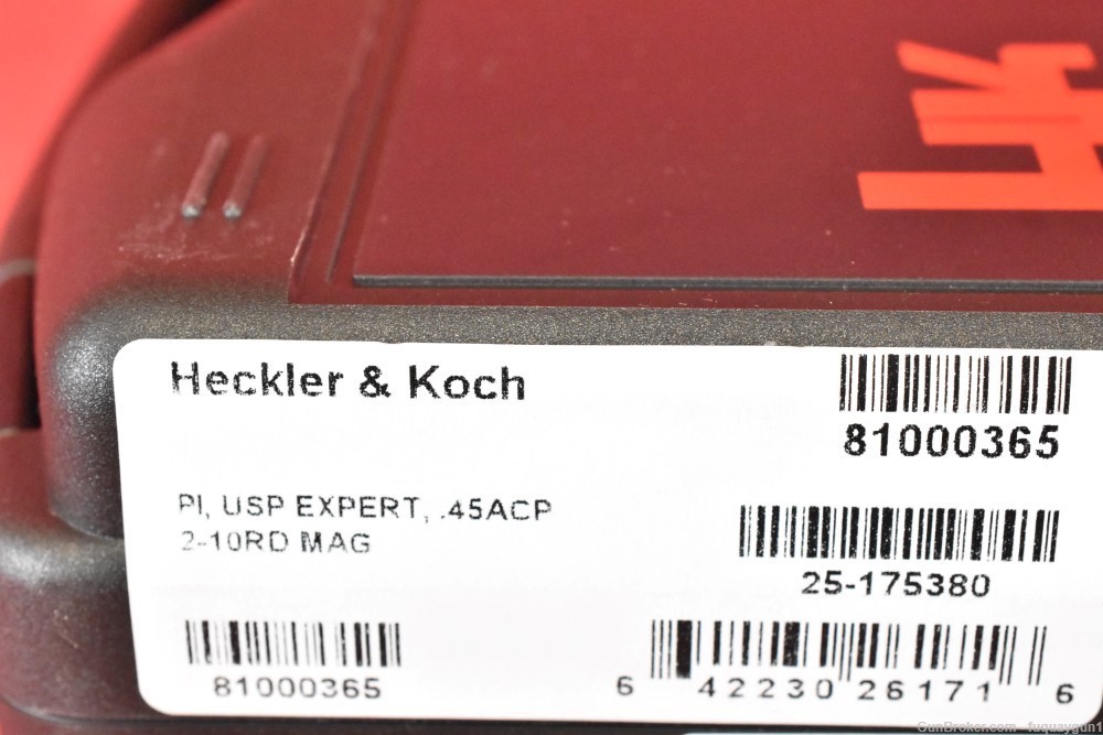 HK USP 45 Expert V1 45 ACP 10rd 5" 81000365 Ambi Safety H&K USP45 Expert-img-10