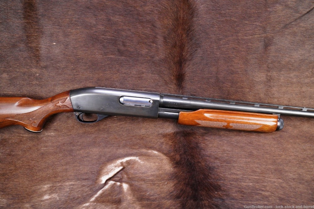 Remington Model 870 Wingmaster 20 GA 25.5” Skeet Pump Action Shotgun, 1971 -img-2