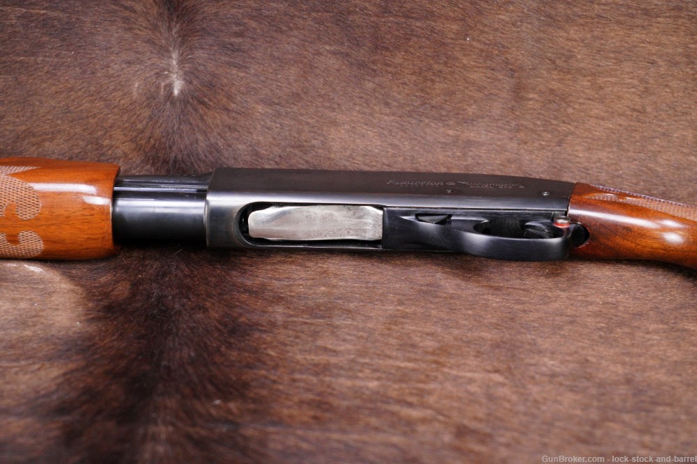 Remington Model 870 Wingmaster 20 GA 25.5” Skeet Pump Action Shotgun, 1971 -img-14