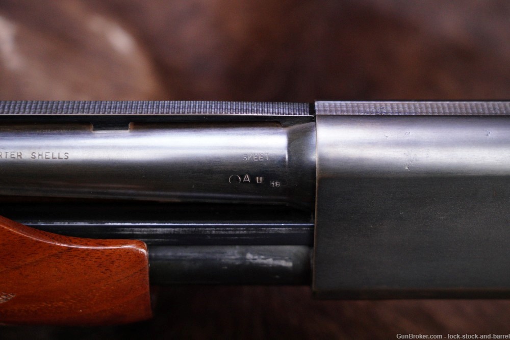 Remington Model 870 Wingmaster 20 GA 25.5” Skeet Pump Action Shotgun, 1971 -img-22