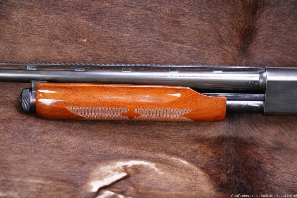 Remington Model 870 Wingmaster 20 GA 25.5” Skeet Pump Action Shotgun, 1971 -img-11