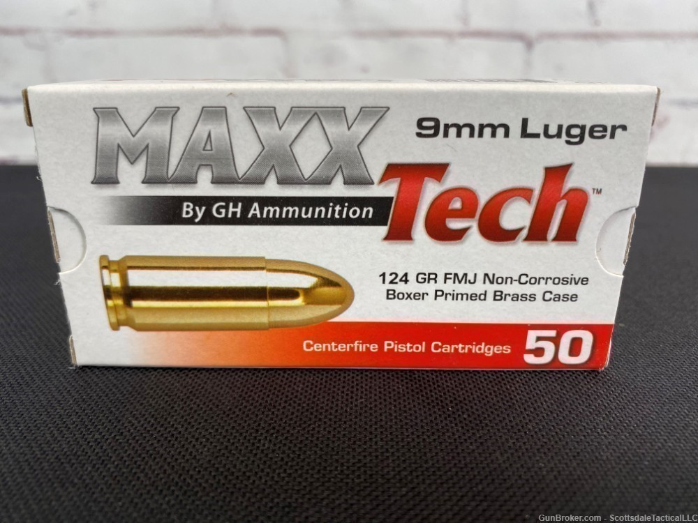 MaxxTech by GH 9mm Luger PTGB9124B -img-0
