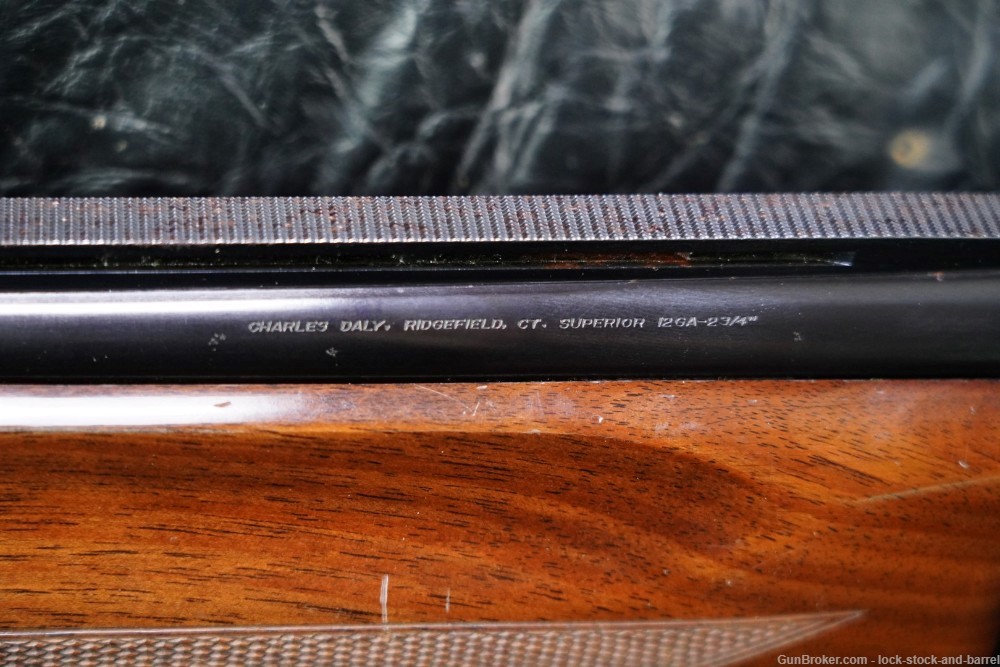 Miroku Charles Daly Dbl Barrel Over/Under O/U Superior Grade 12 GA Shotgun-img-21