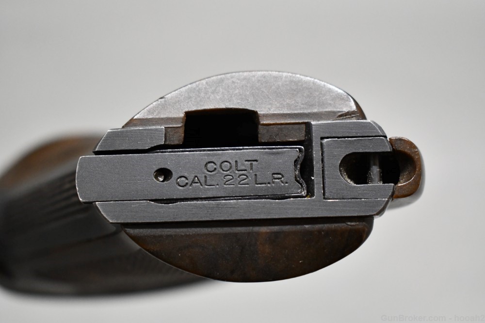 Nice Colt 2nd Series Woodsman Match Target 22 LR Pistol W Box 1952 C&R-img-23