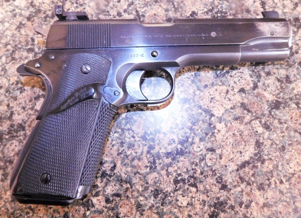 COLT 1911 BULLSEYE GUN 45ACP-img-1