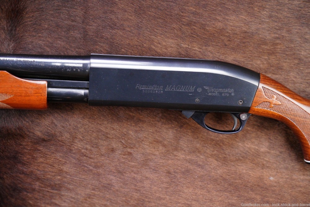Remington Model 870 Wingmaster Magnum 12 GA 30" FULL Pump Shotgun C&R-img-10