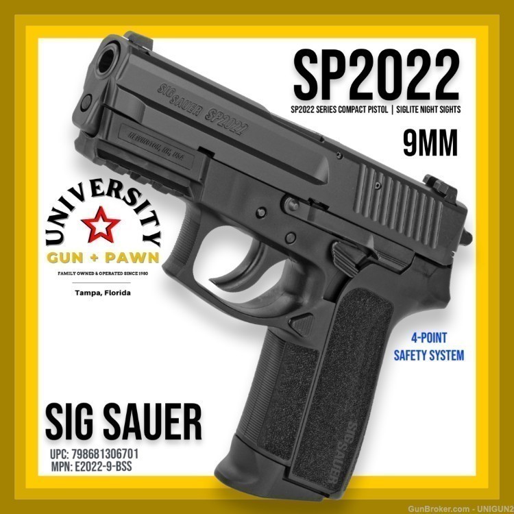 SIG SAUER SP2022 SP 2022 Compact Pistol E2022-9-BSS-img-0