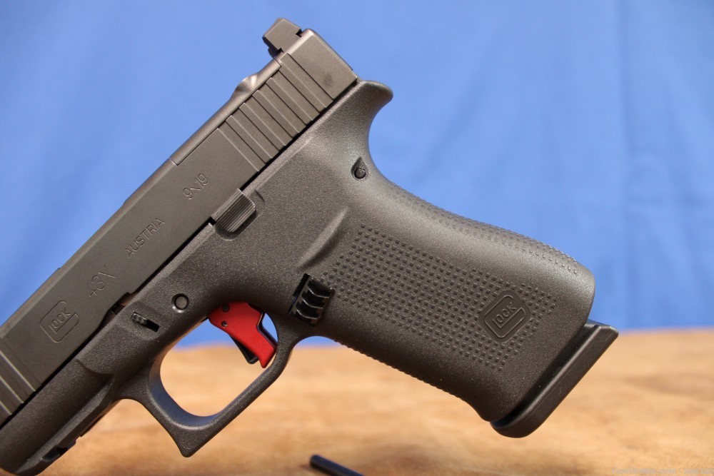 Glock G43x Custom 9mm Semi-Automatic Pistol-img-1