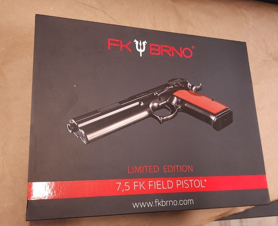 WOW FK BRNO Field Pistol 7.5FK 7.5 FK Red 6" STUNNER RARE Layaway available-img-1