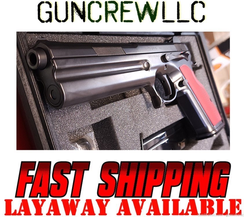 WOW FK BRNO Field Pistol 7.5FK 7.5 FK Red 6" STUNNER RARE Layaway available-img-0