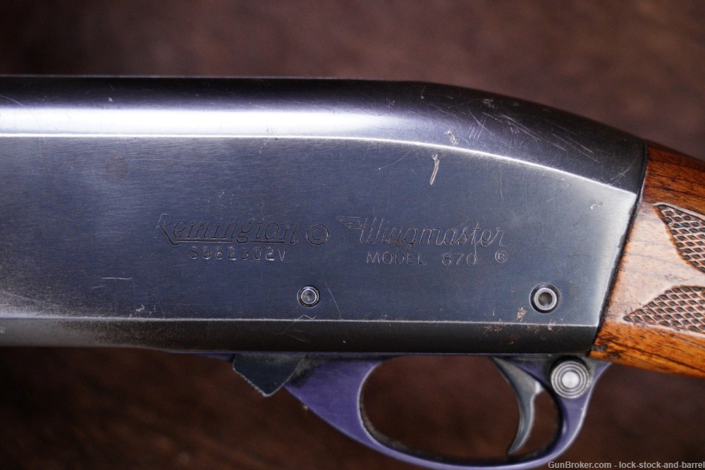 Remington Model 870 Wingmaster 12 GA 28" MOD Slide Pump Action Shotgun C&R-img-22