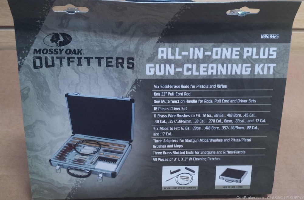 Mossy Oak Outfitters All-In-One Plus Gun-Cleaning Kit NBS10325-img-1