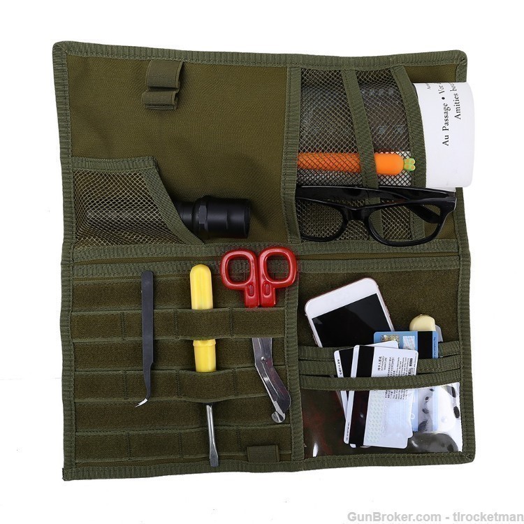 MOLLE Tactical Visor Cover & Organizer for car/truck/vehicle-img-10