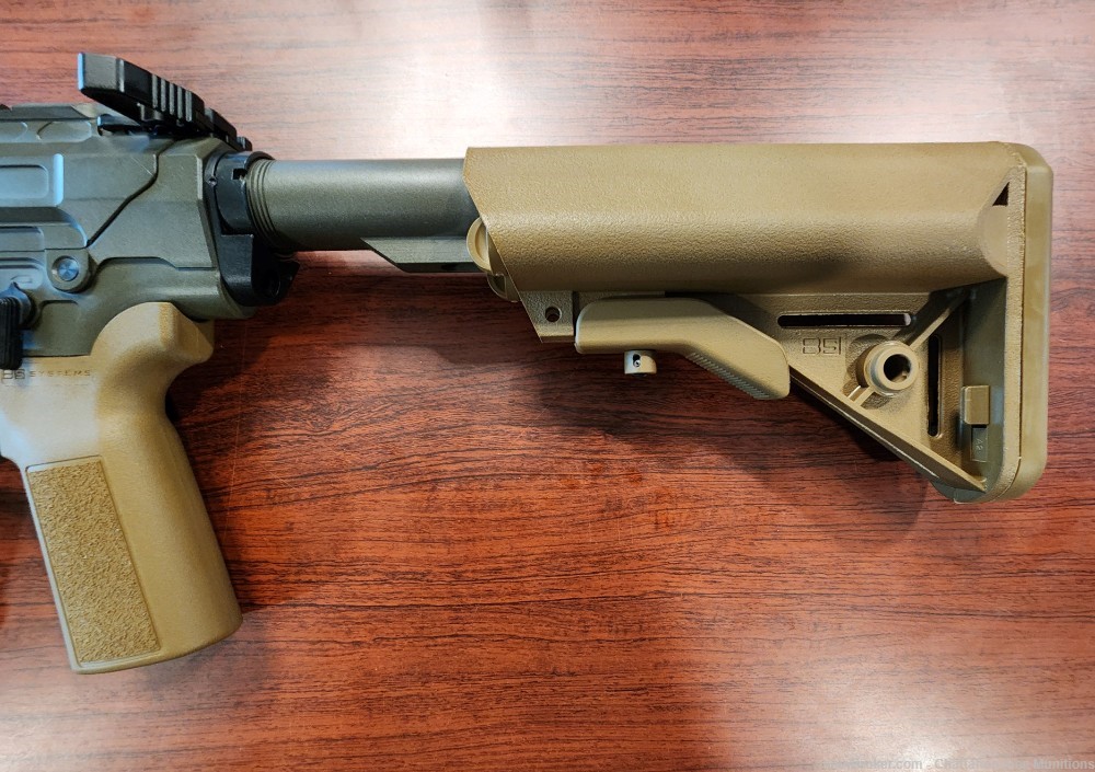 CM10 7mm-08 Rem 18" Rifle AR10 SR25 Cobalt Kinetics Green and Coyote-img-6
