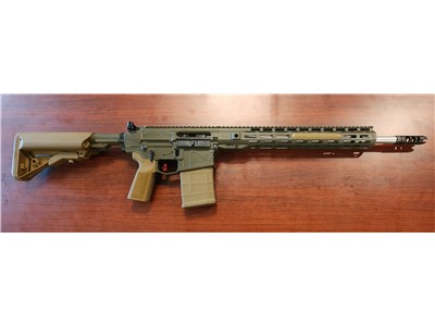 CM10 7mm-08 Rem 18" Rifle AR10 SR25 Cobalt Kinetics Green and Coyote