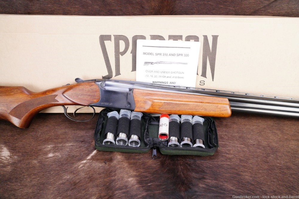 Spartan Remington Baikal Model SPR310 12 GA O/U Over Under Shotgun, 2004-img-2