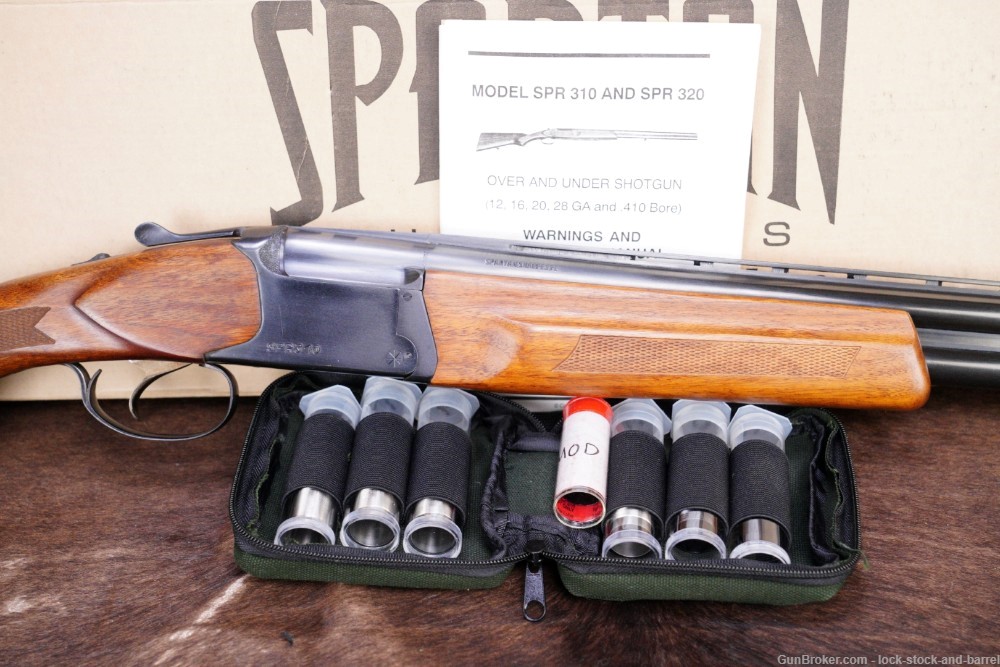 Spartan Remington Baikal Model SPR310 12 GA O/U Over Under Shotgun, 2004-img-4