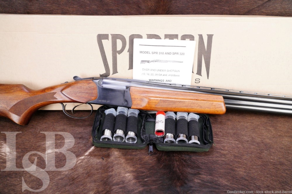 Spartan Remington Baikal Model SPR310 12 GA O/U Over Under Shotgun, 2004-img-0