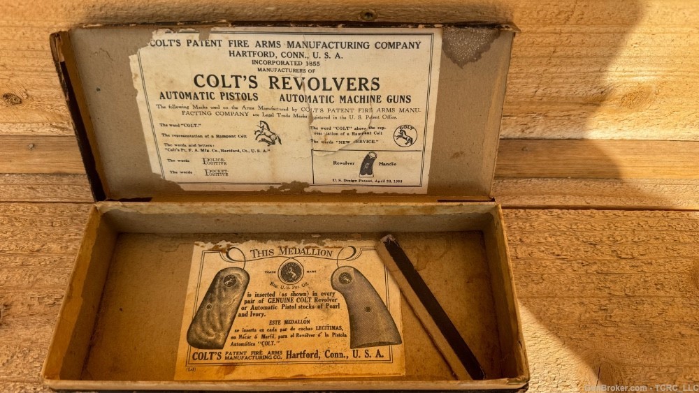 Colt Pocket Positive Mfg'd 1920 w/Original Box & Papers-img-18