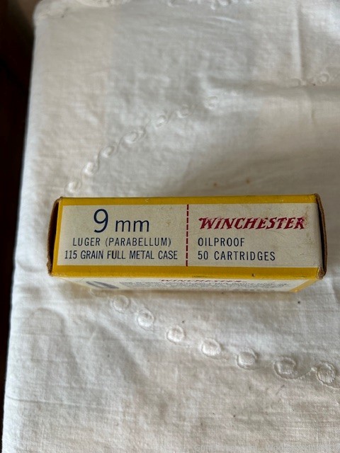 Winchester 9mm Luger (Parabellum) 115 Grain Full Metal Case (50 rounds)-img-0