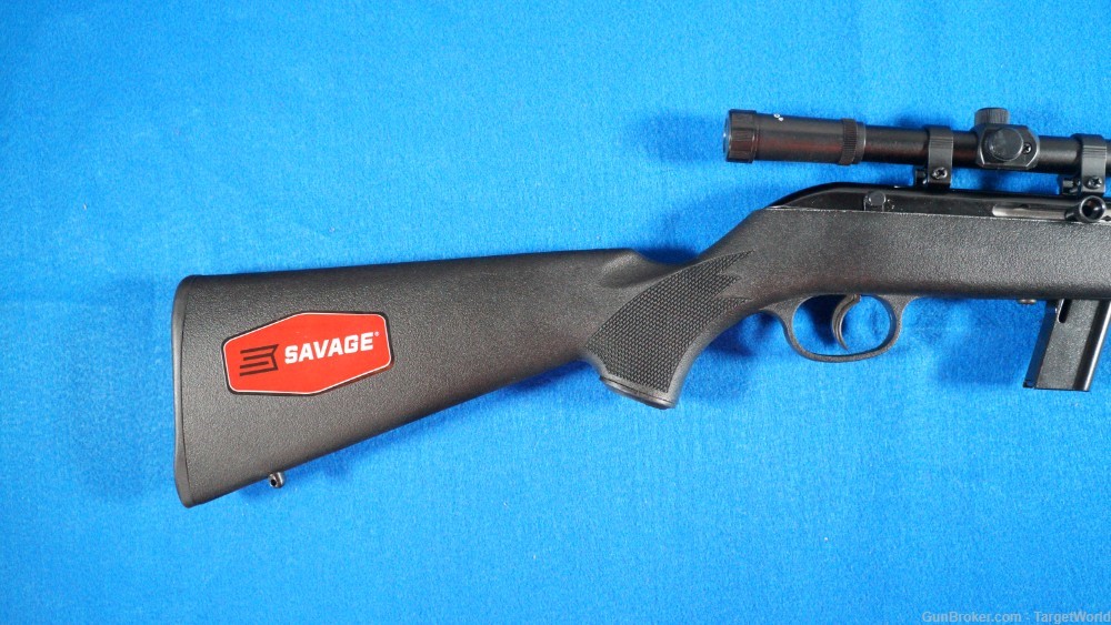 SAVAGE ARMS 64 FXP RIFLE .22LR BLACK SYNTHETIC WITH SCOPE (SV40000)-img-6