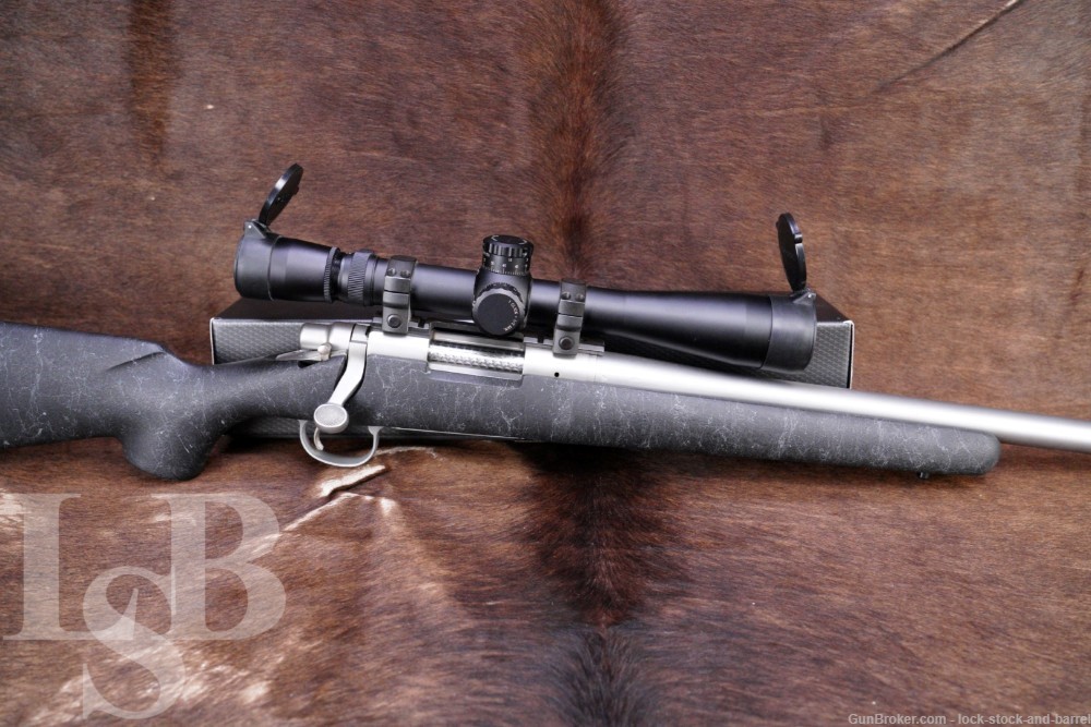 Remington Model 700 Mil-Spec 5R 5-R .308 24" Stainless Bolt Action Rifle-img-0