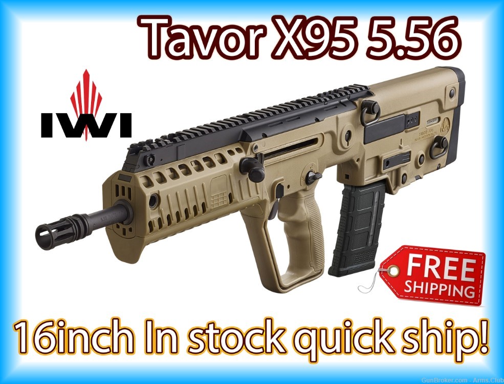 IWI TAVOR-TAVOR X95 5.56 XFD16 IWI-TAVOR-X95-img-0