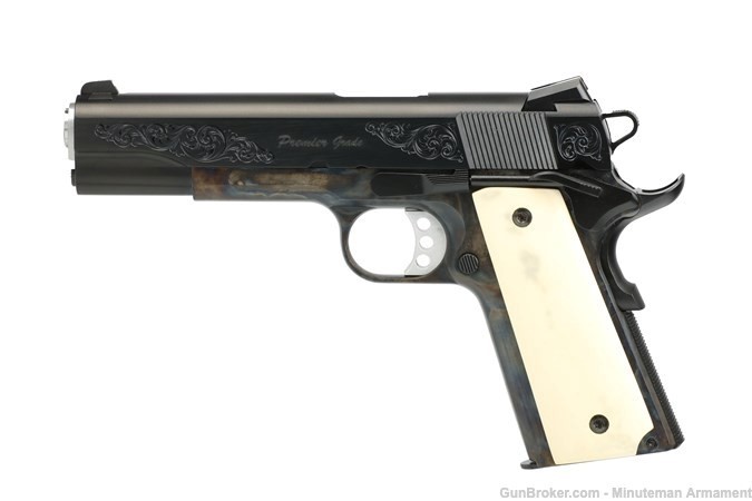 SPRINGFIELD ARMORY 1911 GARRISON TYLER GUN WORKS PX9420TGW CASE HARDENED-img-0