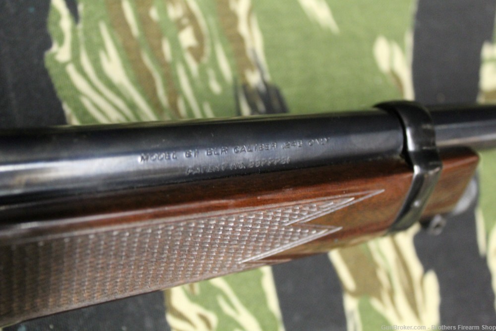 Browning 81 BLR 243 WIN Scope Bases Good Shape-img-12