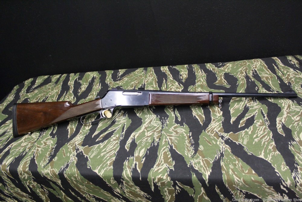 Browning 81 BLR 243 WIN Scope Bases Good Shape-img-0