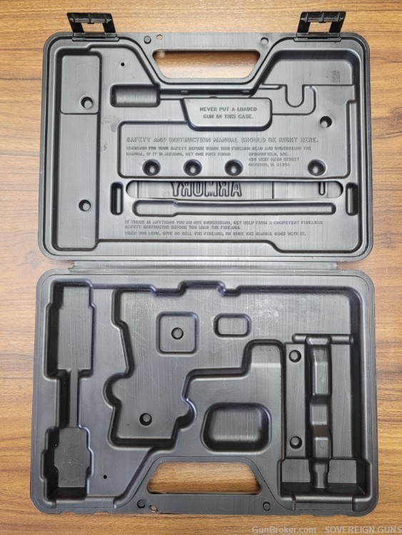 Springfield Armory USA Plastic Hard Case (EMPTY) USED-img-1