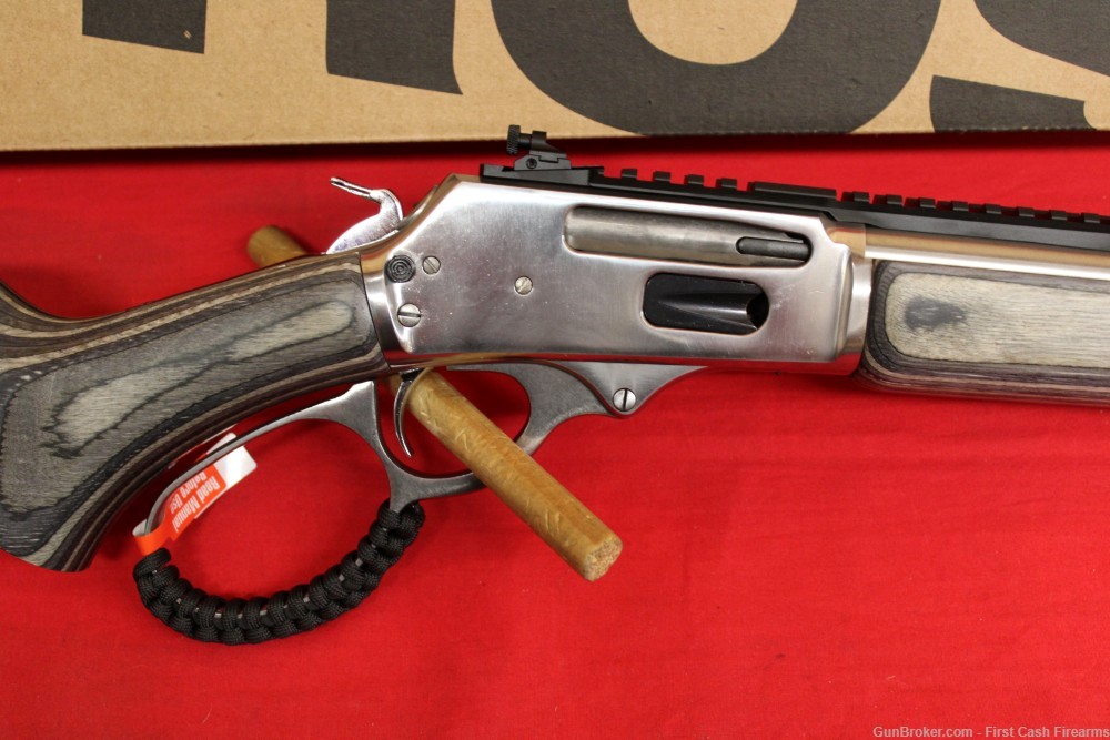 Rossi R95 30-30Win, Stainless Lever action w/ Laminate Furniture-img-3