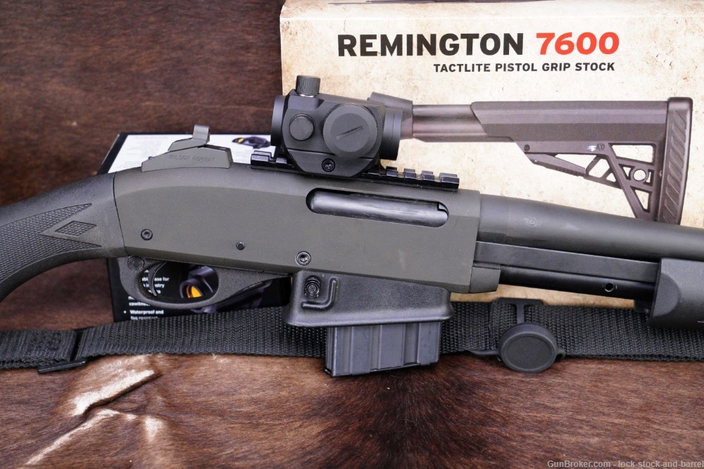 Remington Model 7615 5.56 NATO .223 16.5” Pump Action Rifle & Micro Red Dot-img-4