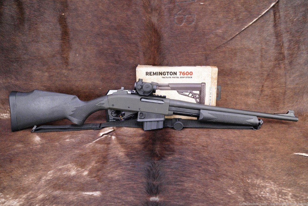 Remington Model 7615 5.56 NATO .223 16.5” Pump Action Rifle & Micro Red Dot-img-7