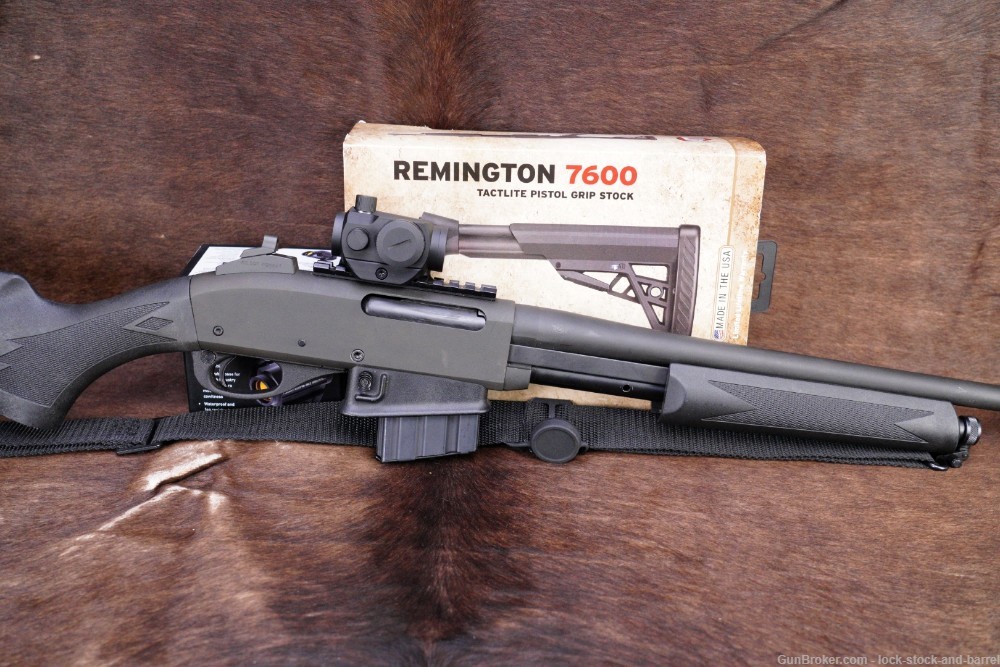 Remington Model 7615 5.56 NATO .223 16.5” Pump Action Rifle & Micro Red Dot-img-2