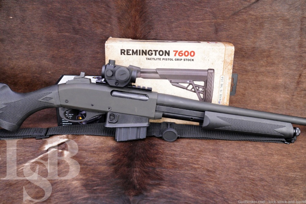 Remington Model 7615 5.56 NATO .223 16.5” Pump Action Rifle & Micro Red Dot-img-0