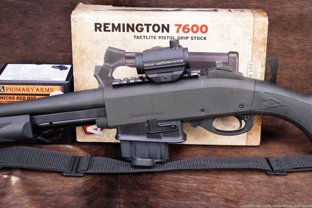 Remington Model 7615 5.56 NATO .223 16.5” Pump Action Rifle & Micro Red Dot-img-10