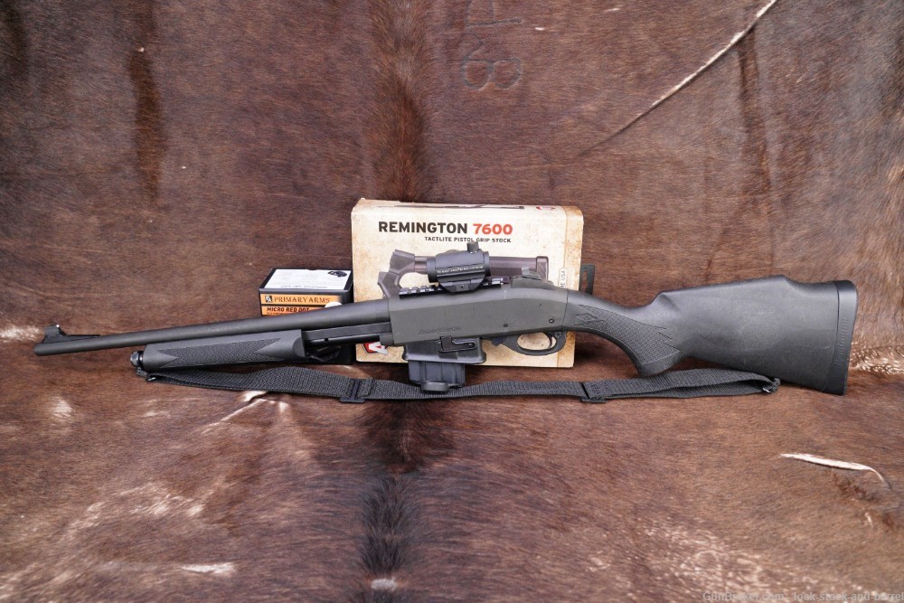 Remington Model 7615 5.56 NATO .223 16.5” Pump Action Rifle & Micro Red Dot-img-8