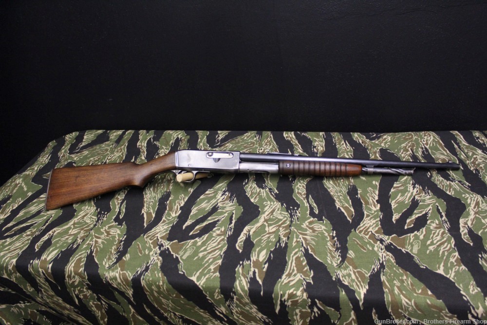Remington  Model 14-1 35 Rem Pump Action Rifle-img-0