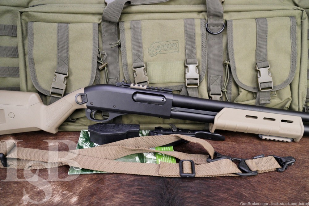 Remington Model 870 Express Tactical 12 GA 18.5" Slide Pump Action Shotgun -img-0