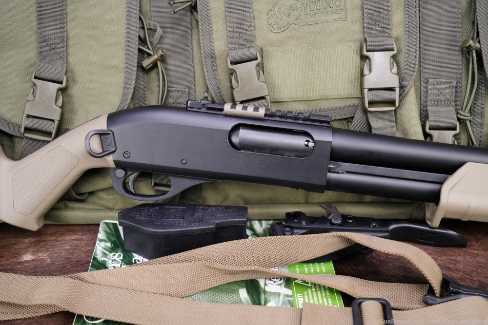 Remington Model 870 Express Tactical 12 GA 18.5" Slide Pump Action Shotgun -img-4