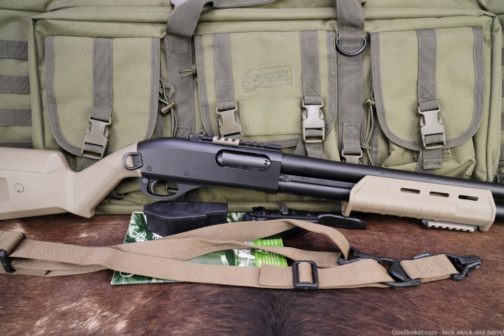 Remington Model 870 Express Tactical 12 GA 18.5" Slide Pump Action Shotgun -img-2