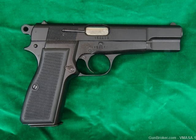 JRB 1302  Argentine Browning Hi-Power 9mm Semi-automatic Pistol-img-1