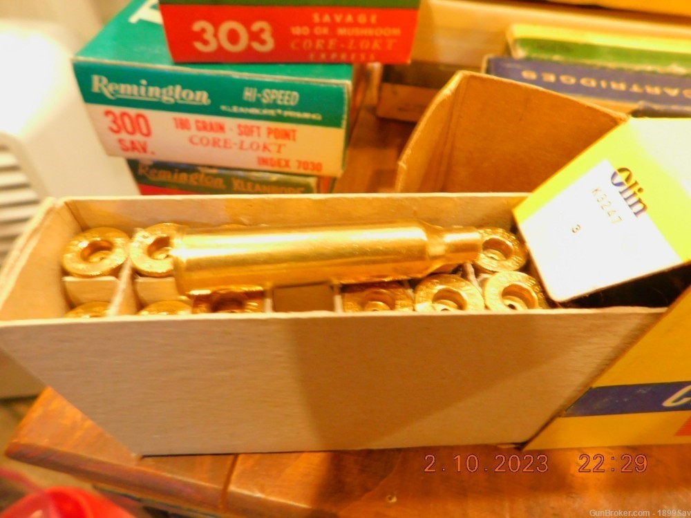 WINCHESTER .225 WIN UN-PRIMED BRASS 20 Rnds. NEW OLD STOCK-img-4