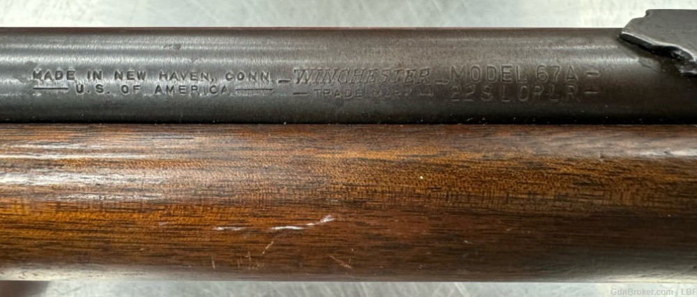 Winchester Model 67 .22 L/S/LR Single Shot 27" Barrel-img-7