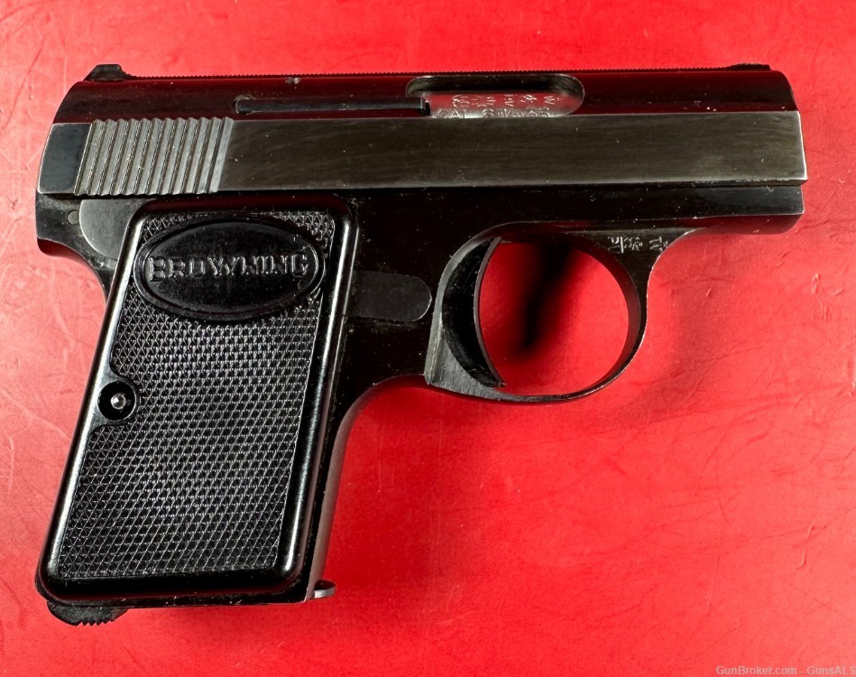 1968 Browning Baby Browning 25 ACP 6.35 mm Belgium. Excellent condition.-img-3