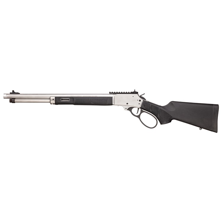 Smith & Wesson Model 1854 44Mag 19.25 9rd Stainless Steel & Black Lever Act-img-3
