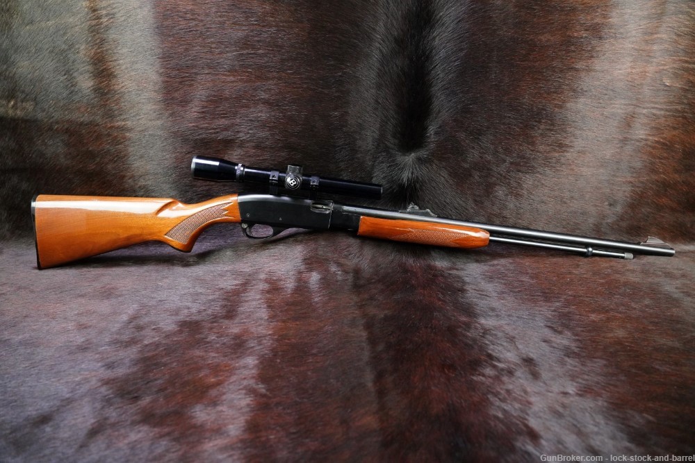 Remington 572 Fieldmaster .22 S L LR 23" Pump Action Rifle & Scope, 1988-img-6