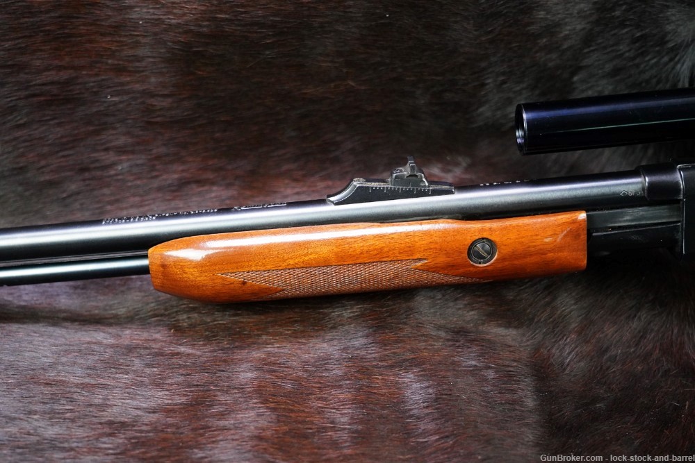 Remington 572 Fieldmaster .22 S L LR 23" Pump Action Rifle & Scope, 1988-img-11